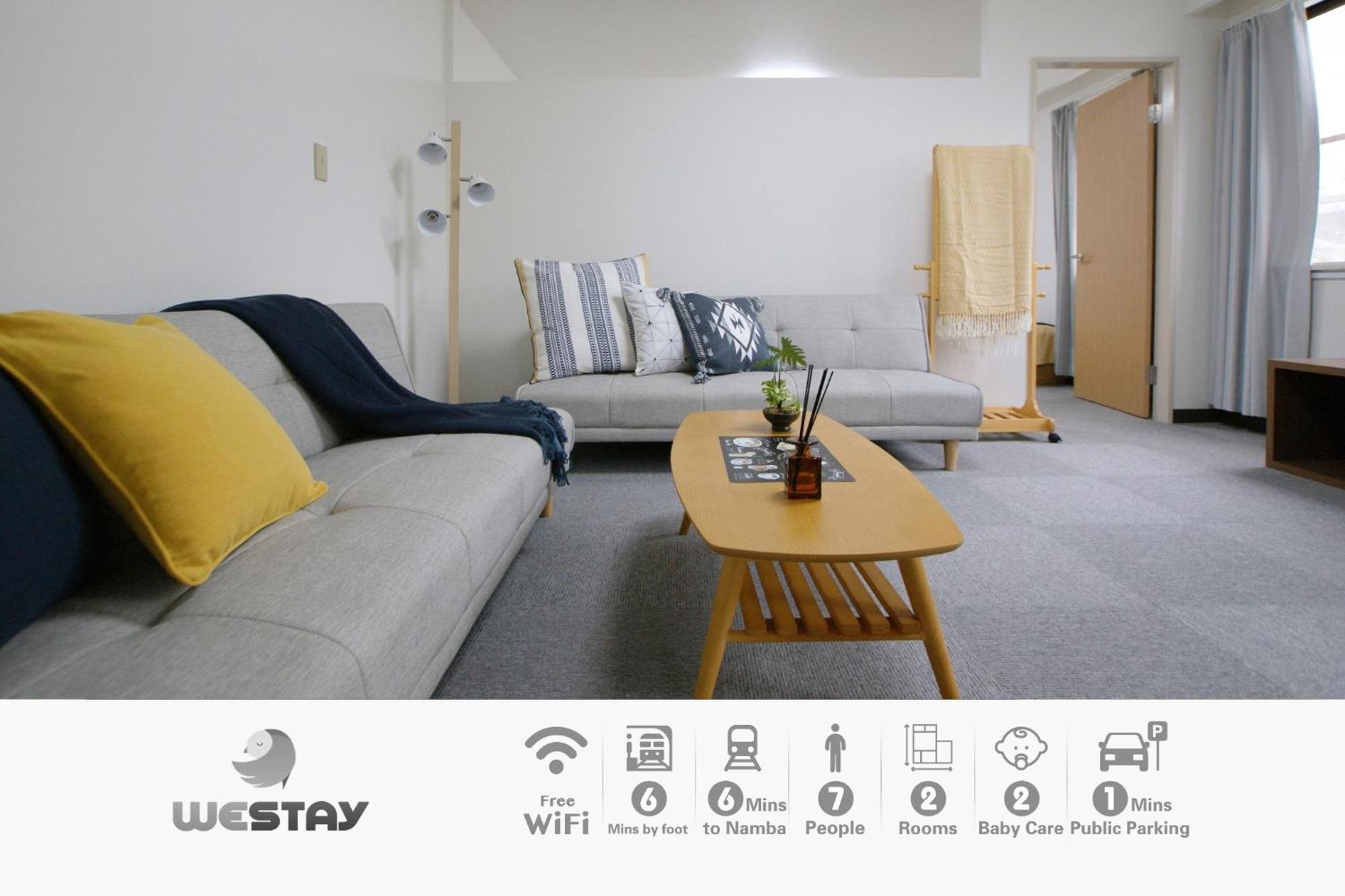 Osaka - Apartment / Vacation Stay 77621 מראה חיצוני תמונה